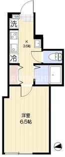 東京都足立区入谷1【アパート】の間取り