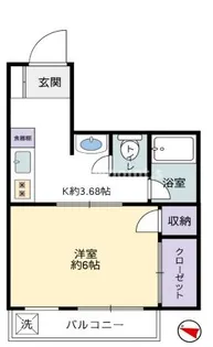 東京都板橋区相生町【マンション】の間取り
