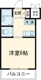 デア・ケーニッヒ【3階】の間取り