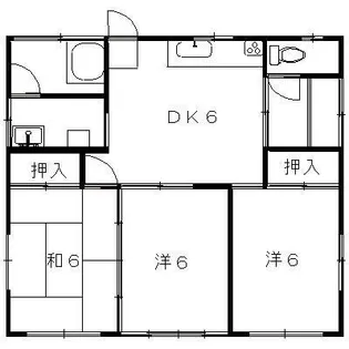 静岡県浜松市中央区富塚町【一戸建】の間取り