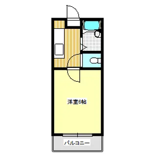 A-style 備前 4【2階】の間取り