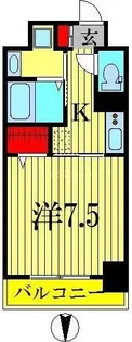 ACTUS錦糸【6階】の間取り