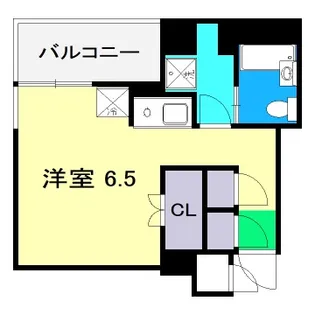 CIELO本町【5階】の間取り