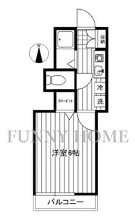 サンロイヤル祐天寺【1階】の間取り