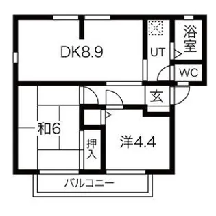 WING.N【2階】の間取り