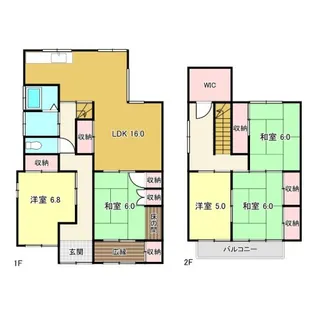 高知県高知市薊野中町【一戸建】の間取り