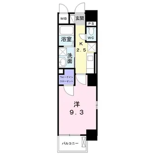 アウローラ・ミッテ【5階】の間取り