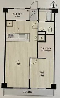 松栄大宮マンション【2階】の間取り