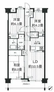 グランドパレス37【2階】の間取り