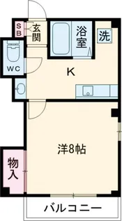 コスモビュー【2階】の間取り