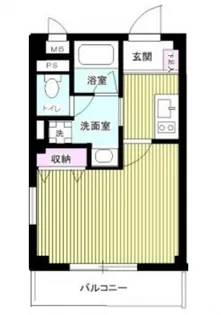 b’CASA川崎大師【1階】の間取り