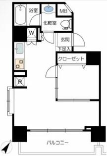 朝日ツイン目黒【5階】の間取り
