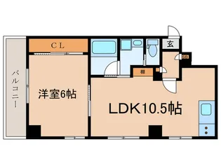 メゾン上の台【1階】の間取り