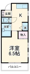 アトラクス東浦和【2階】の間取り