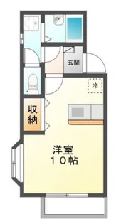 ハレ・ラウレア【2階】の間取り