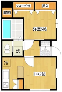 ハレアイナ武蔵小山【1階】の間取り