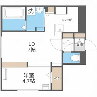カノア【1階】の間取り