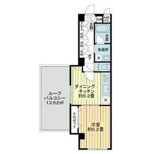 ディナ・スカーラ経堂南【2階】の間取り