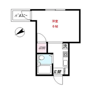 東京都品川区西大井2【マンション】の間取り