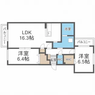 TURAN N20【3階】の間取り