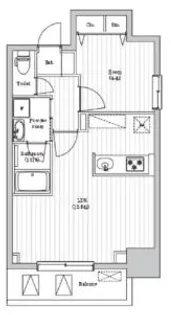 アーバンパーク日暮里【8階】の間取り