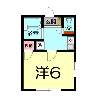 パレスセレーノ【1階】の間取り