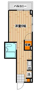 フラット佐藤【3階】の間取り