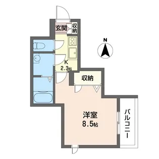 シャーメゾンU【3階】の間取り