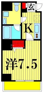 MAXIV ALIVE梅島【2階】の間取り