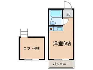 ホワイトハイツ成増【2階】の間取り