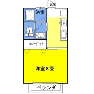 ラフォンテ・モア【1階】の間取り