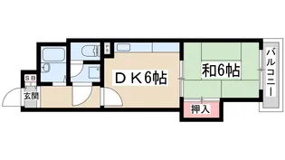 シャンティマサノ【5階】の間取り