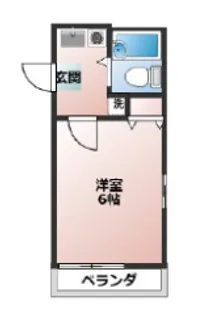 エキスプレス清水ヶ丘【1階】の間取り