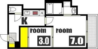 Regalest Lotus III【1階】の間取り