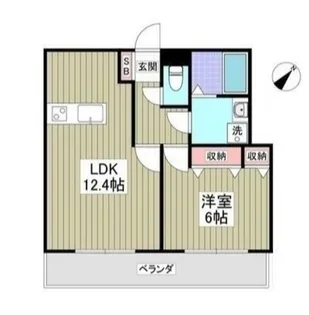 ドエルトヨサワ【2階】の間取り