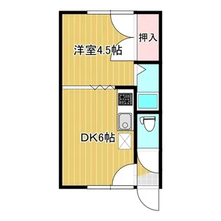コーポひろか【2階】の間取り