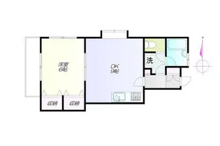 サザンヴィレッジ【2階】の間取り