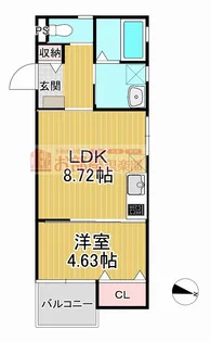 T-Regno野伏間A棟【3階】の間取り