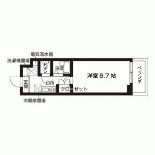 アル・ソーレ上前津【7階】の間取り