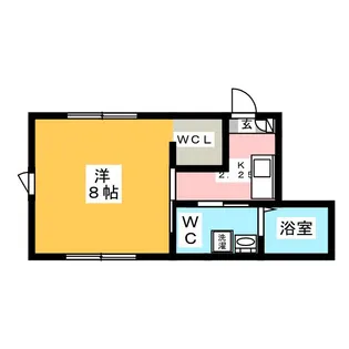 ココクラッソ生麦【1階】の間取り