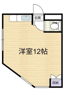 第2恩田ビル【2階】の間取り