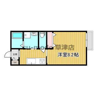 フォアール市子殿【1階】の間取り