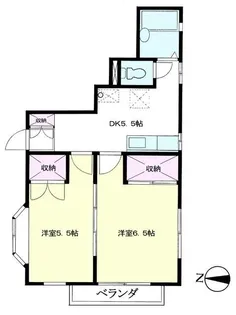 ヌーベルスター【2階】の間取り