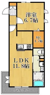 エルカミノ【3階】の間取り