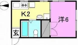 サンホワイト【2階】の間取り