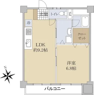 第一寿マンション【2階】の間取り