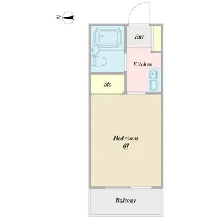 アミティ大宮【3階】の間取り