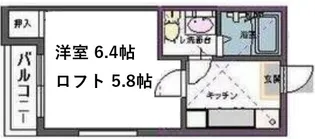 グリーンハイツ【2階】の間取り