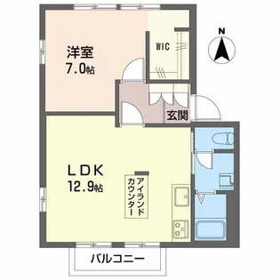 フレグランス水口【2階】の間取り