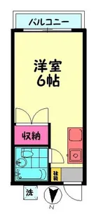 ベルメゾン【1階】の間取り